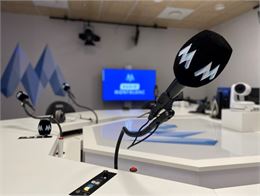 Radio Mont Blanc en duplex de Crest Voland_Crest-Voland - Radio Mont-Blanc