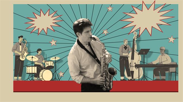 Quartet Jazz Shaggy Monkey - P.Monthoux