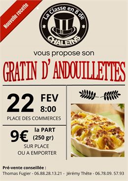 Gratin d'Andouillettes_Chaleins