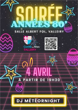 Soirée années 80' - CF Valleiry