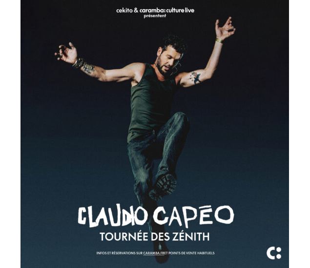 Concert de Claudio Capéo_Villars-les-Dombes - Parc des Oiseaux