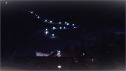 descente aux flambeaux à Valloire - Antoine Gex