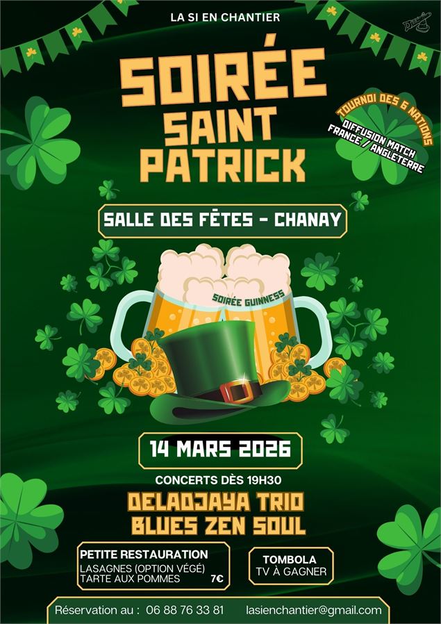 Soirée St Patrick - La si en chantier