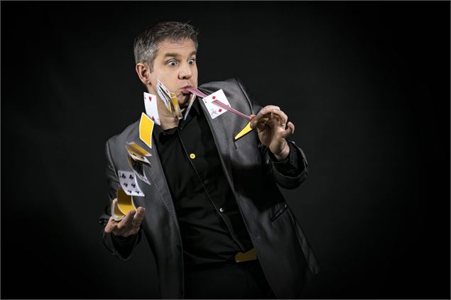 Gouter spectacle - Chris de rire !_Les Gets - afozic