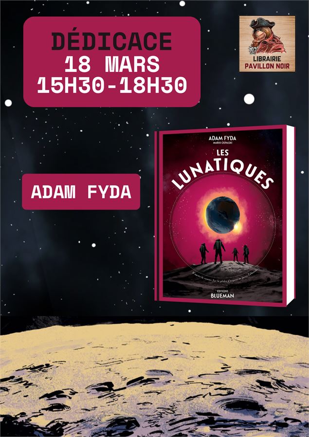 Séance dédicace d'Adam Fyda_Valserhône - Le pavillon noir