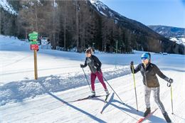 Défi convivial : le relai nordique en nocturne_Peisey-Vallandry