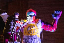 Live painting sur structures gonflables géantes - OTI Val d'Arly