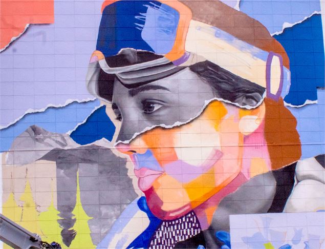 Fresque de Flumet - Office de Tourisme du Val d'Arly