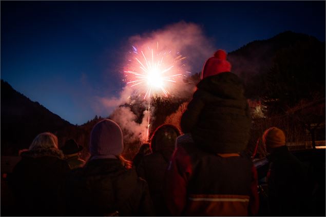 Feu d'artifice - OTI Val d'Arly