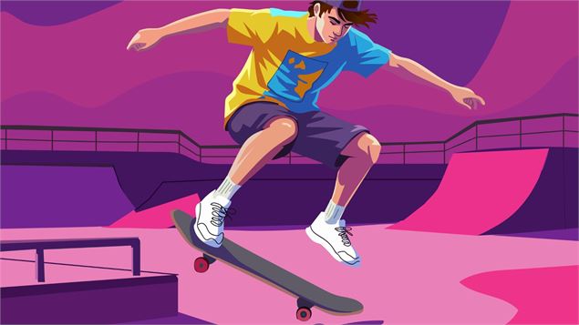 skateboard - canva
