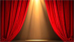 rideau de scène de théâtre - canva