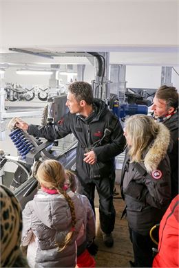 Visite des coulisses de Val d'Isère avec Val d'Ière Téléphériques - Esther Vittot
