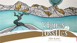 affiche exposition vignes et fossiles - canva