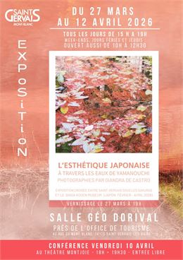Exposition de photographies Giandra DeCastro - A travers les eaux de Yamanouchi - Saint-Gervais sous