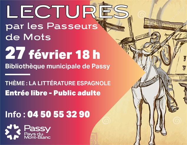 Lectures par Les Passeurs de mots - Mairie de Passy