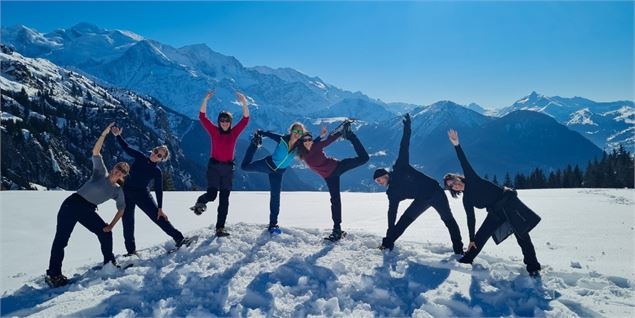 Demi-journée raquette et yoga_Les Carroz-d'Arâches