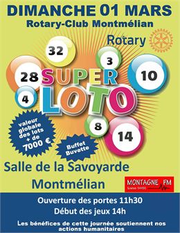 Super loto du Rotary Club_Montmélian - Rotary Club de Montmélian