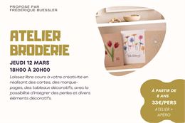 Atelier broderie