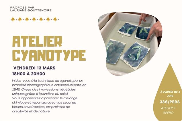 Atelier cyanotype