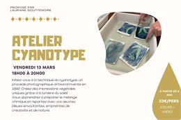 Atelier cyanotype