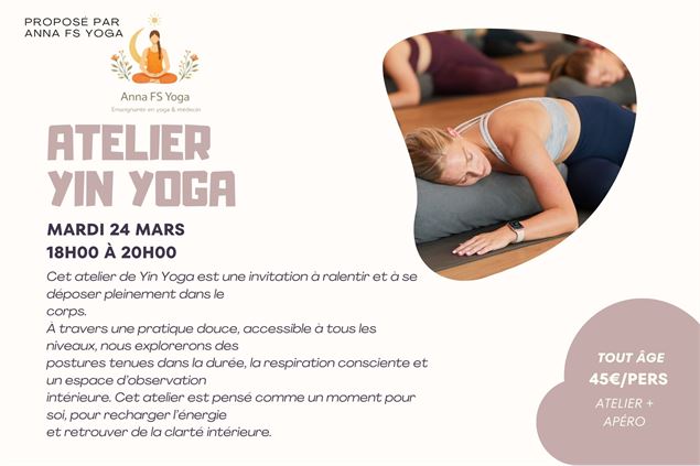 Atelier yin-yoga