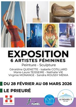 Femmes au Pluriel : Exposition - Mairie Le Bourget-du-Lac
