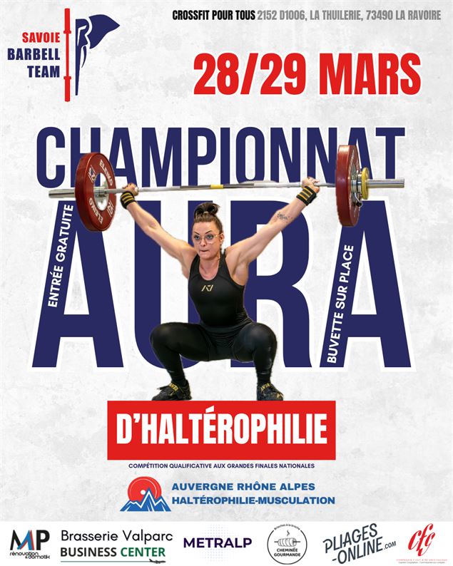 Championnat AURA d'Haltérophilie - Simon deperne