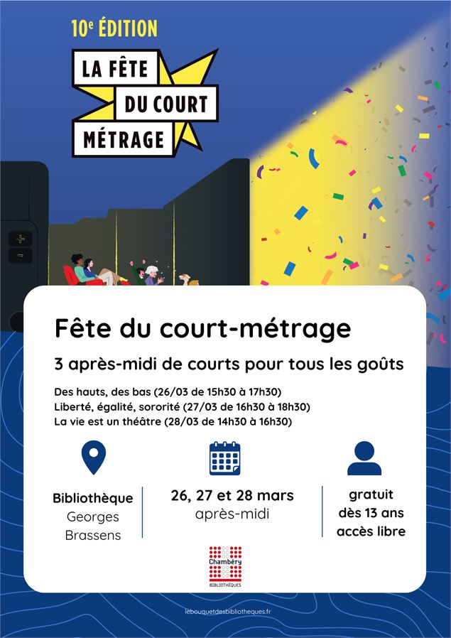 Fête du court-métrage_Chambéry - BM Chambéry