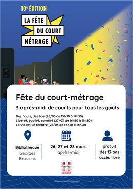 Fête du court-métrage_Chambéry - BM Chambéry