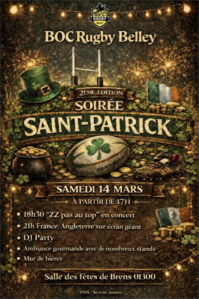 LE BOC Rugby fête la Saint Patrick_Brens - BOC Rugby