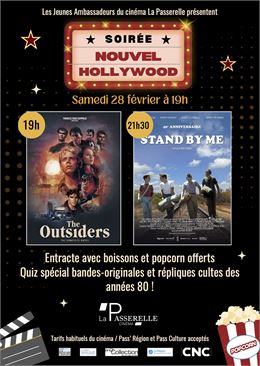 Soirée Nouvel Hollywood au Cinéma La Passerelle - Cinéma La Passerelle