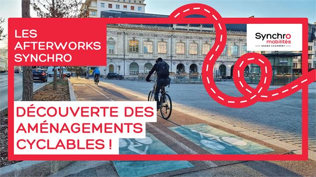 Les Afterworks Synchro - Découverte des aménagements cyclables - © Synchro mobilités