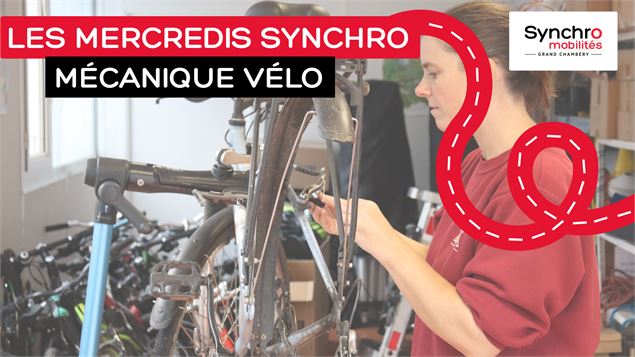 Les Mercredis Synchro - Atelier mécanique vélo - © Synchro mobilités