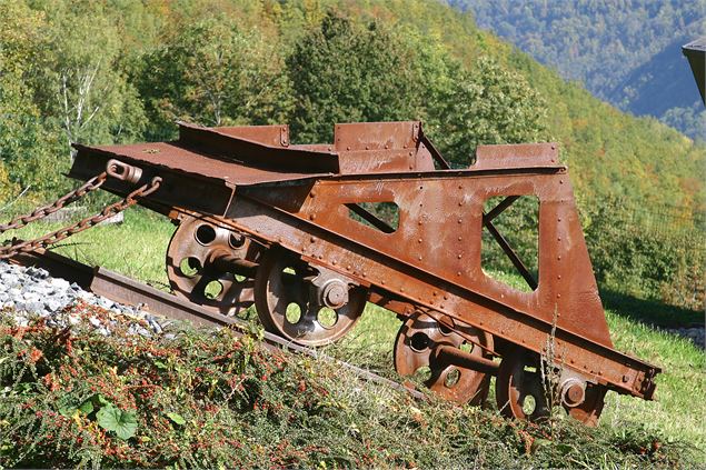 Truck des wagonnet - Musée du Grand Filon - Musée du Grand Filon