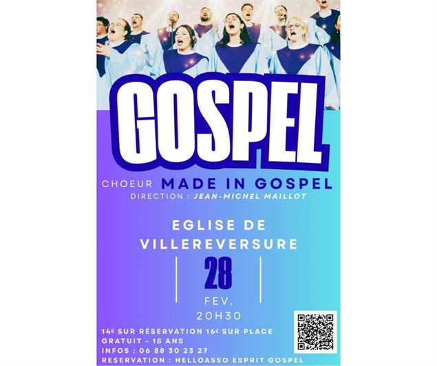 Concert GOSPEL - libre