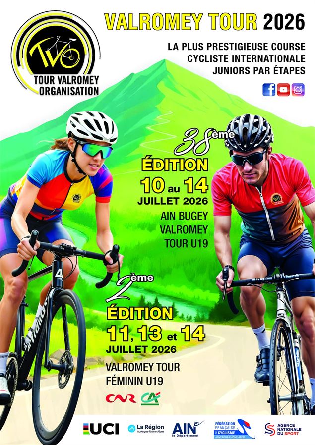 Ain Bugey Valromey Tour 2026 - 38e édition_Belley - TVO