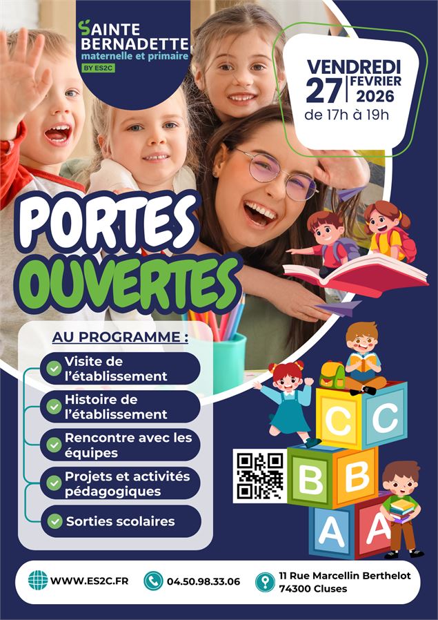Portes ouvertes - École privée Saint-Bernadette_Cluses