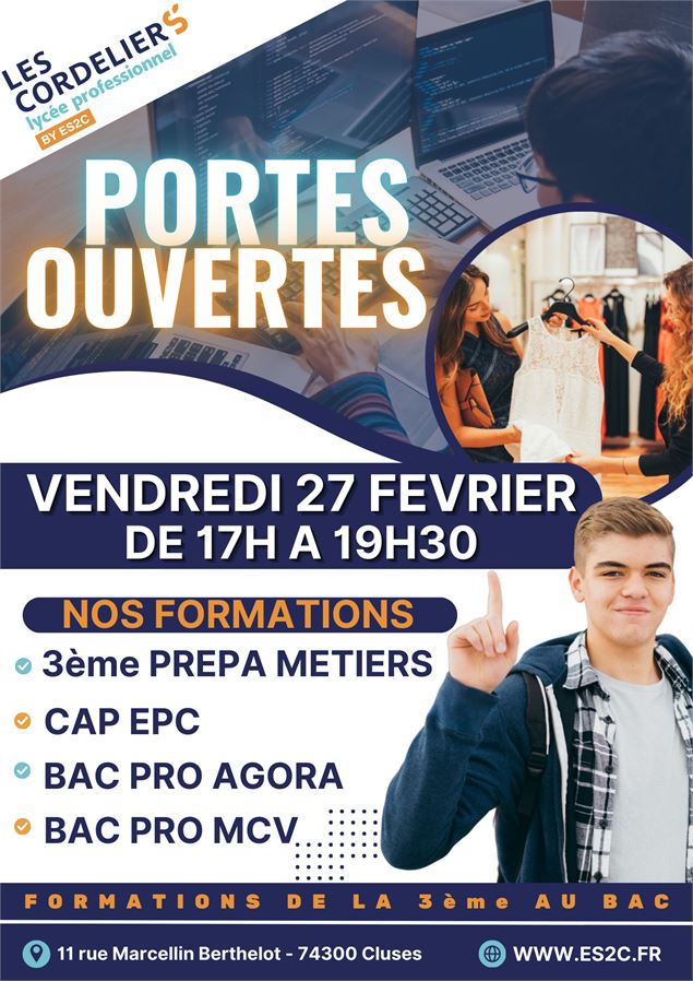 Portes ouvertes - Lycée professionnel les Cordeliers_Cluses