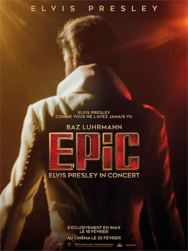 Prog qui Ose :  Epic : Elvis Presley in concert_Ugine