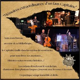 Mercredi des enfants - spectacle "Mémoires extraordinaires d’un faux Capitaine"_Saint-Gervais-les-Ba