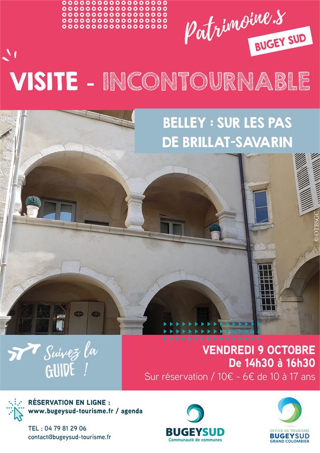 Épicuriennes de Belley : visite guidée 