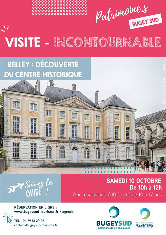 Visite guidée du coeur historique de Belley - OTBSGC