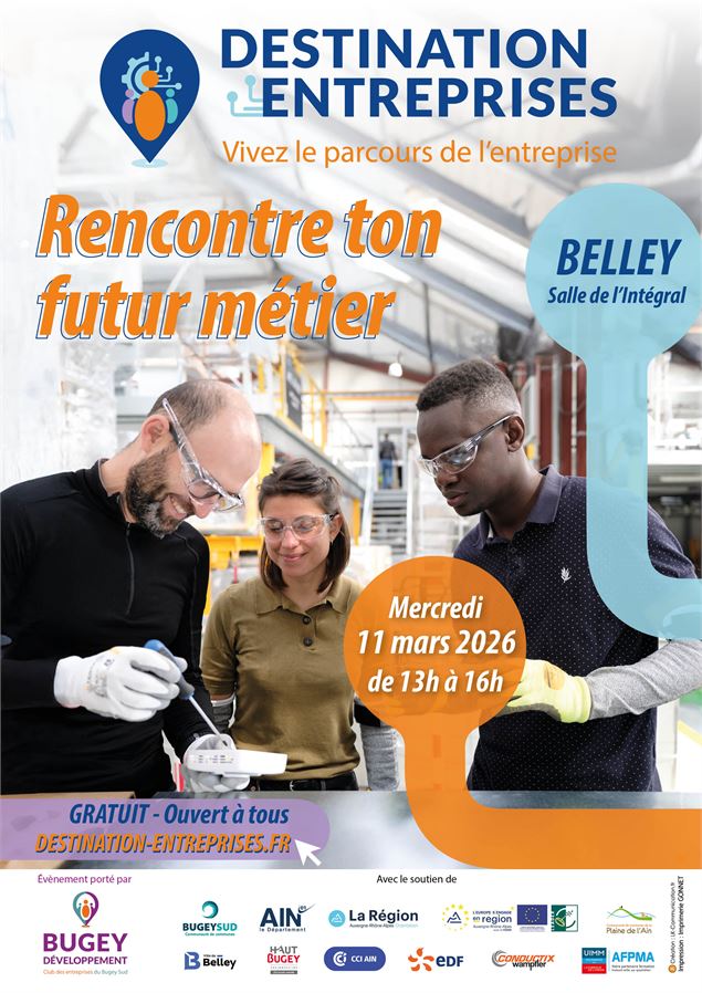 Salon destination entreprises 2026_Belley - Bugey développement