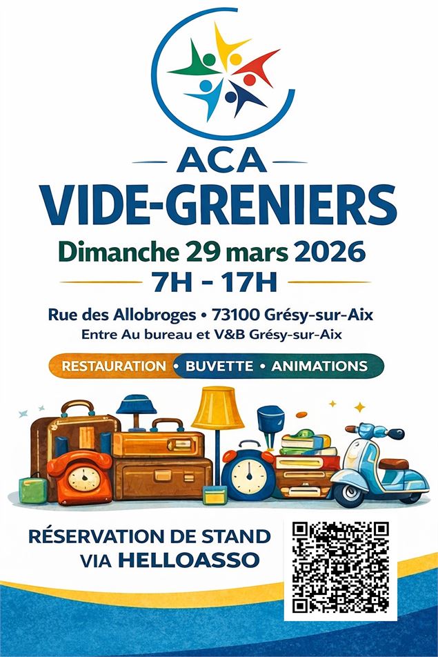 VIDE GRENIERS DE GRESY - ACA DE GRESY
