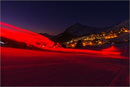 Descente au flambeaux des moniteurs ESF de Belle Plagne - ESF Belle Plagne