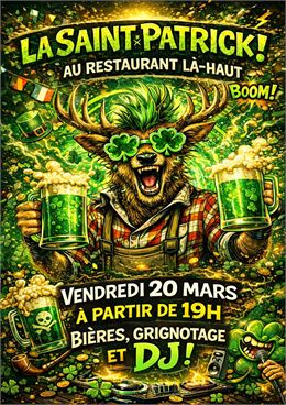 La Saint-Patrick au restaurant Là-Haut_Entremont-le-Vieux - Romain Garnier