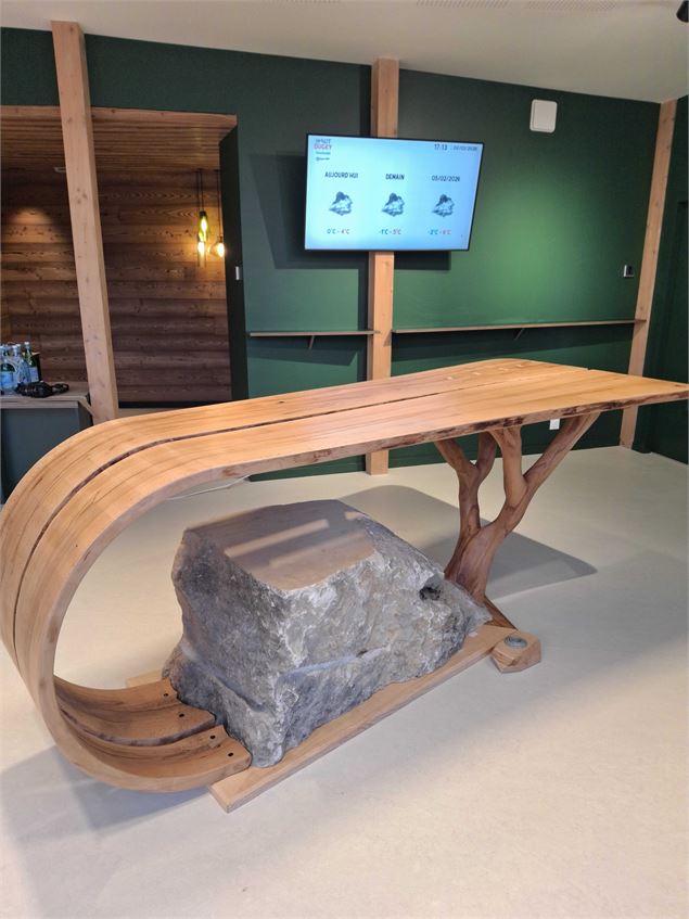 Table de présentation et écran - CKaderabek