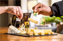 Plateau de fromages Beaufort et Bleu de Bonneval - Matteo Challe