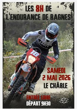 Affiche Endurance de Bagnes - Moto Club Bagnes