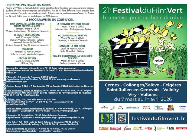 Festival du film vert_Saint-Julien-en-Genevois